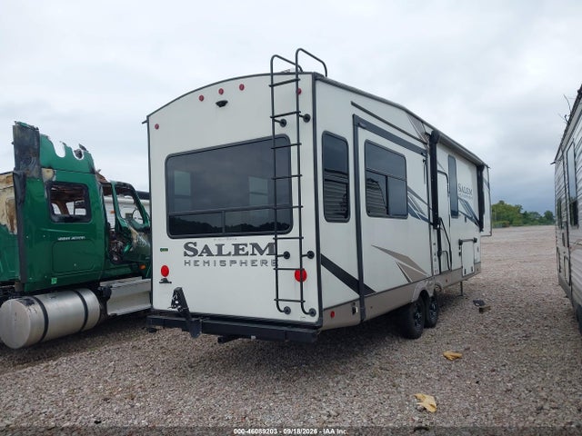 Aukcja sprzedaży 2022 Forest River Salem Hemisphere 286rl 5th Whl Travel Trailer, vin: 4X4FSBE21NV009711, numer aukcji: 46089203