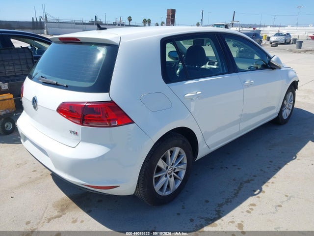 2015 Volkswagen Golf Tsi S 4-door მანქანა იყიდება აუქციონზე, vin: 3VW217AU2FM049235, აუქციონის ნომერი: 46089222