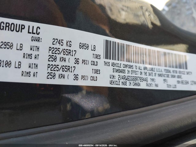 Aukcja sprzedaży 2011 Volkswagen Routan Sel Premium, vin: 2V4RW6DG6BR789446, numer aukcji: 46089254