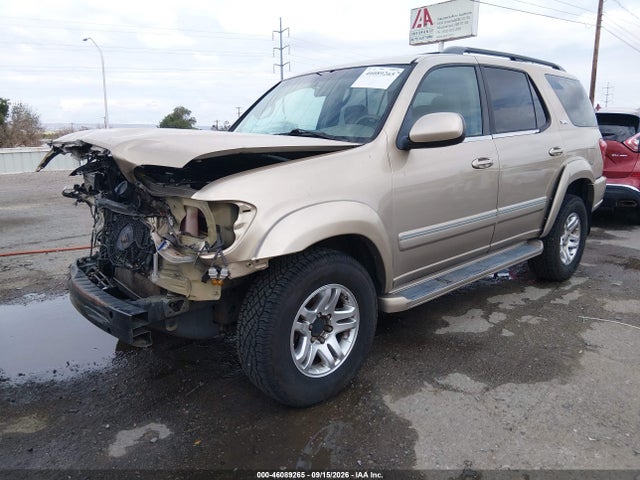 2005 Toyota Sequoia Sr5 V8 მანქანა იყიდება აუქციონზე, vin: 5TDBT44A25S242223, აუქციონის ნომერი: 46089265