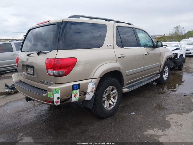 2005 Toyota Sequoia Sr5 V8 მანქანა იყიდება აუქციონზე, vin: 5TDBT44A25S242223, აუქციონის ნომერი: 46089265