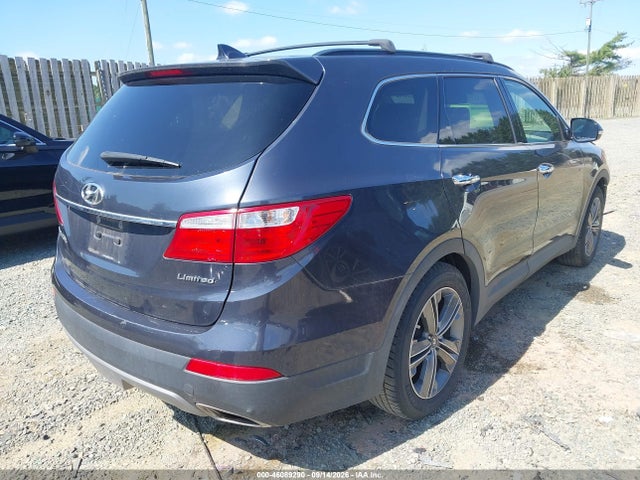 2013 Hyundai Santa Fe Limited მანქანა იყიდება აუქციონზე, vin: KM8SR4HF7DU008587, აუქციონის ნომერი: 46089290