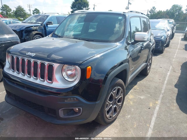 46089291 :رقم المزاد ، ZACCJBDT1FPB50390 vin ، 2015 Jeep Renegade Limited مزاد بيع