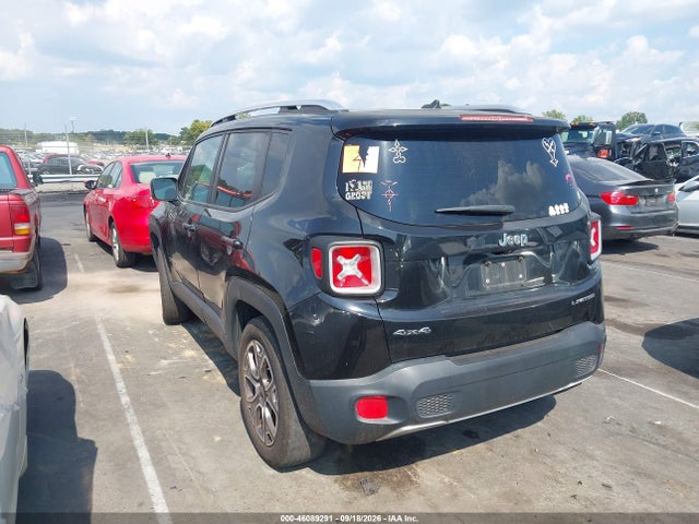 46089291 :رقم المزاد ، ZACCJBDT1FPB50390 vin ، 2015 Jeep Renegade Limited مزاد بيع
