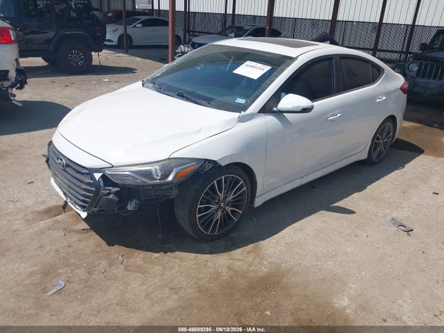 Aukcja sprzedaży 2018 Hyundai Elantra Sport, vin: KMHD04LB3JU557951, numer aukcji: 46089295