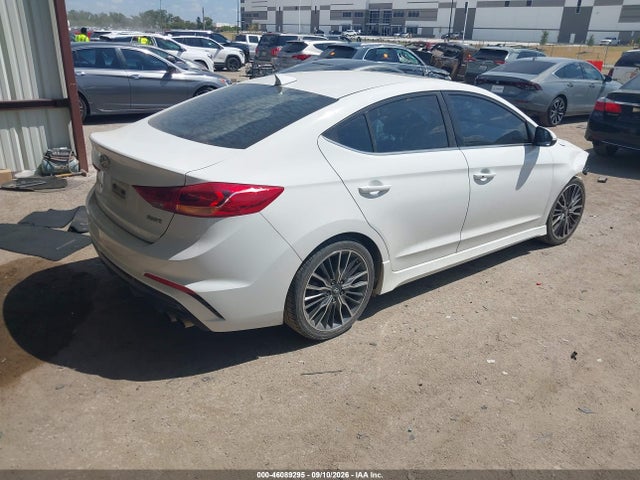 Aukcja sprzedaży 2018 Hyundai Elantra Sport, vin: KMHD04LB3JU557951, numer aukcji: 46089295