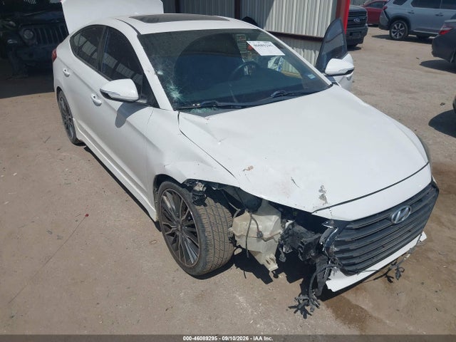 Aukcja sprzedaży 2018 Hyundai Elantra Sport, vin: KMHD04LB3JU557951, numer aukcji: 46089295