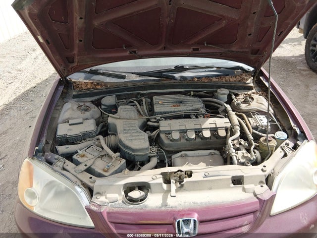 46089308 :رقم المزاد ، 2HGES26793H548399 vin ، 2003 Honda Civic Ex مزاد بيع