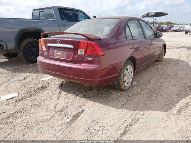 46089308 :رقم المزاد ، 2HGES26793H548399 vin ، 2003 Honda Civic Ex مزاد بيع
