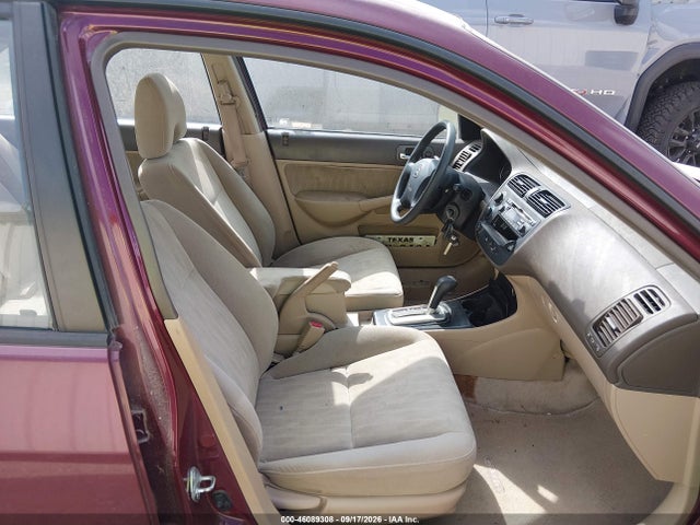 46089308 :رقم المزاد ، 2HGES26793H548399 vin ، 2003 Honda Civic Ex مزاد بيع