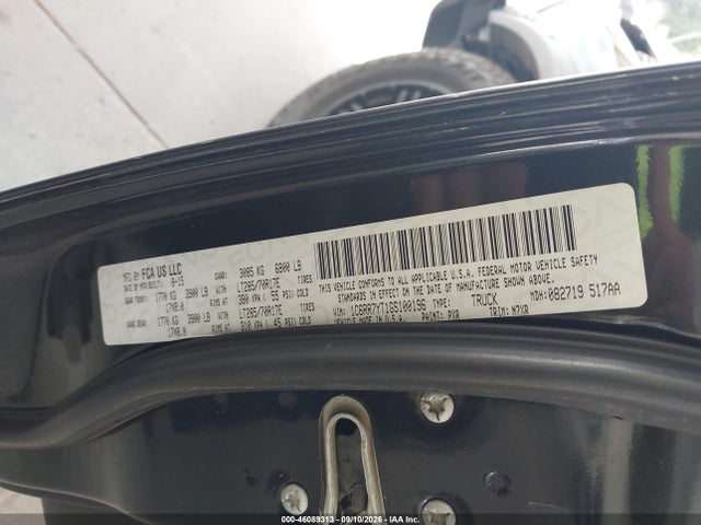 46089313 :رقم المزاد ، 1C6RR7YT1GS100196 vin ، 2016 Ram 1500 Rebel مزاد بيع