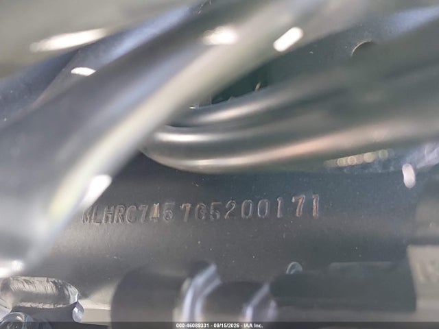 46089331 :رقم المزاد ، MLHRC7457G5200171 vin ، 2016 Honda Cbr650 Fa مزاد بيع