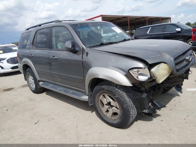 2004 Toyota Sequoia Sr5 V8 მანქანა იყიდება აუქციონზე, vin: 5TDZT34A34S226152, აუქციონის ნომერი: 46089338