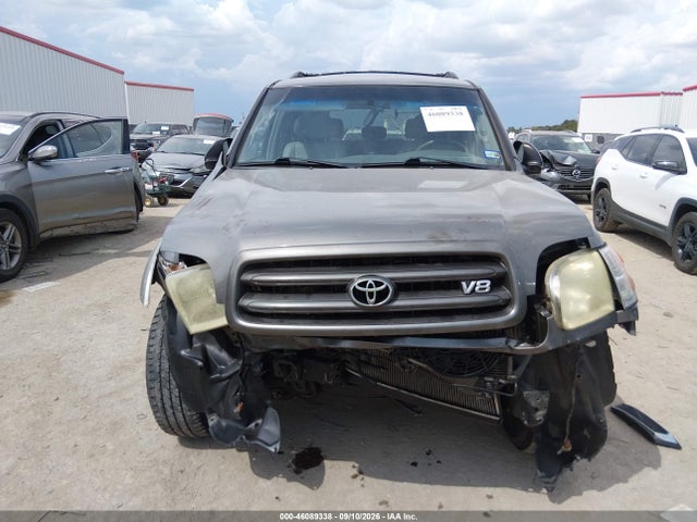2004 Toyota Sequoia Sr5 V8 მანქანა იყიდება აუქციონზე, vin: 5TDZT34A34S226152, აუქციონის ნომერი: 46089338