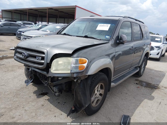 2004 Toyota Sequoia Sr5 V8 მანქანა იყიდება აუქციონზე, vin: 5TDZT34A34S226152, აუქციონის ნომერი: 46089338