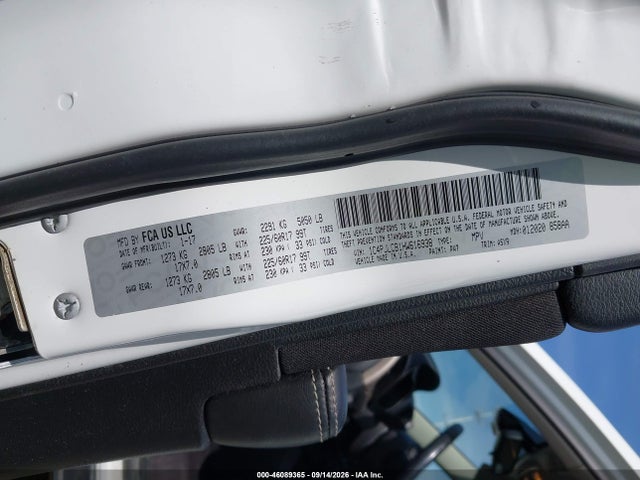 46089365 :رقم المزاد ، 1C4PJLCB1HW616938 vin ، 2017 Jeep Cherokee Latitude Fwd مزاد بيع