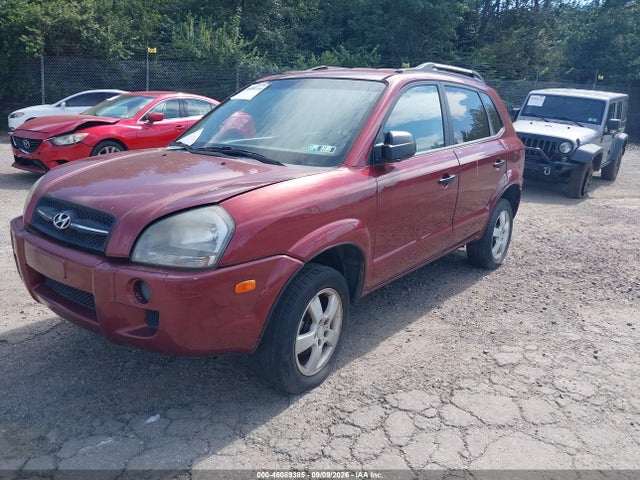 2007 Hyundai Tucson Gls მანქანა იყიდება აუქციონზე, vin: KM8JM12B27U563353, აუქციონის ნომერი: 46089385