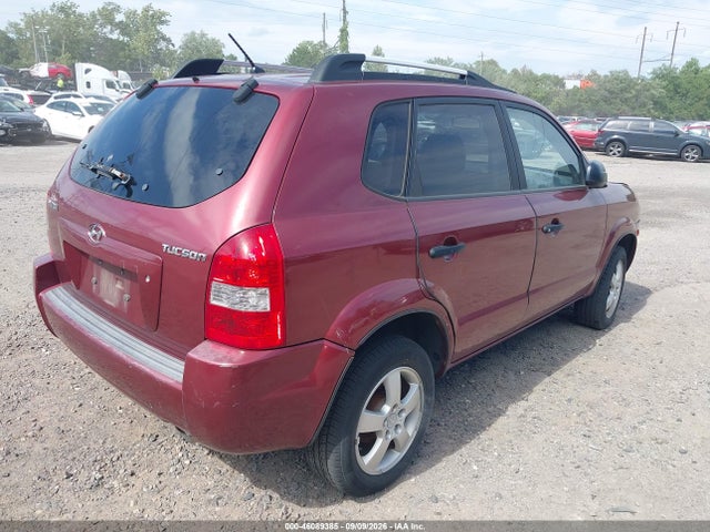 2007 Hyundai Tucson Gls მანქანა იყიდება აუქციონზე, vin: KM8JM12B27U563353, აუქციონის ნომერი: 46089385