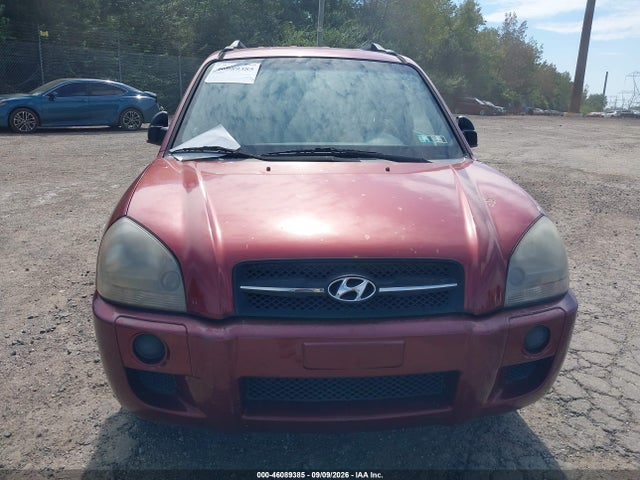 2007 Hyundai Tucson Gls მანქანა იყიდება აუქციონზე, vin: KM8JM12B27U563353, აუქციონის ნომერი: 46089385