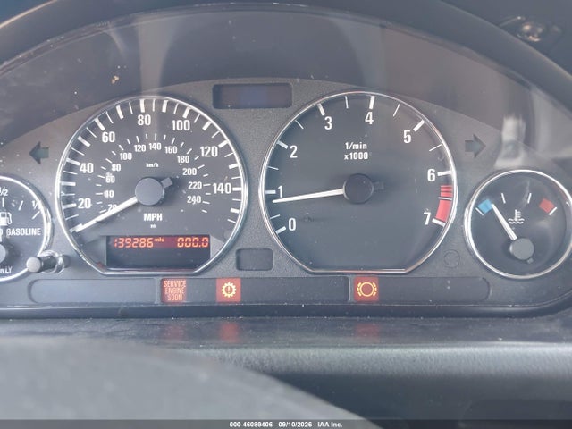 46089406 :رقم المزاد ، WBACN33451LM03144 vin ، 2001 Bmw Z3 2.5i مزاد بيع