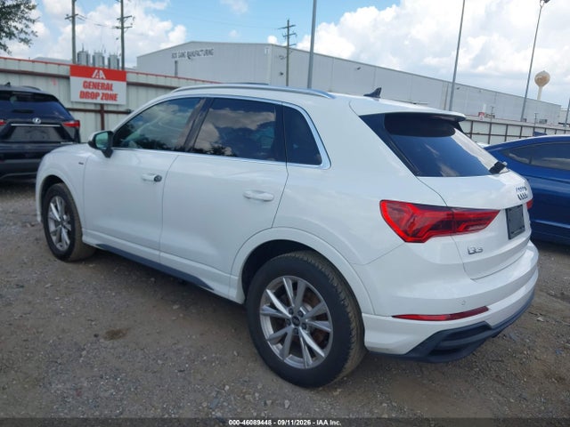 Продаж на аукціоні авто 2023 Audi Q3 Premium 45 Tfsi S Line Quattro Tiptronic, vin: WA1DECF36P1075905, номер лоту: 46089448