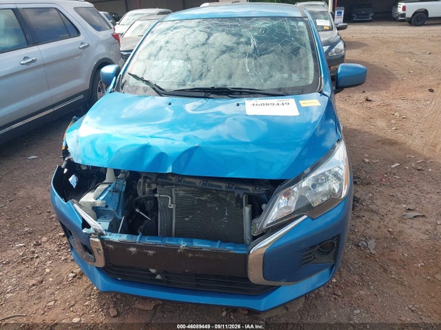 2024 Mitsubishi Mirage Es/le მანქანა იყიდება აუქციონზე, vin: ML32AUHJ5RH020840, აუქციონის ნომერი: 46089449
