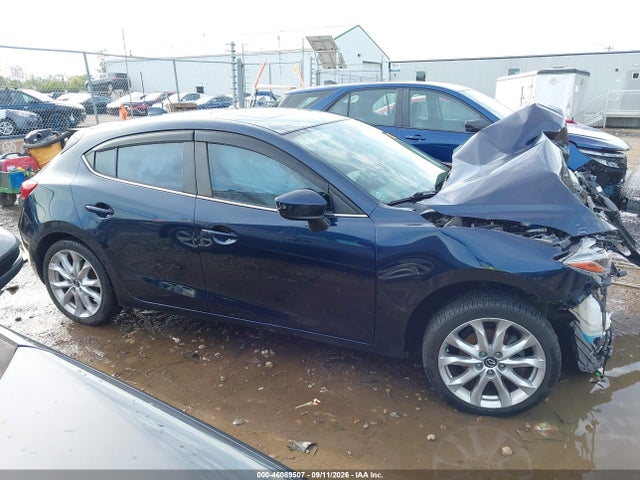2015 Mazda Mazda3 S Grand Touring მანქანა იყიდება აუქციონზე, vin: JM1BM1M35F1238355, აუქციონის ნომერი: 46089507