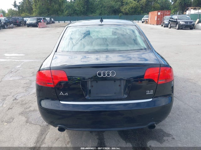2008 Audi A4 3.2 მანქანა იყიდება აუქციონზე, vin: WAUDH78E38A082117, აუქციონის ნომერი: 46089521