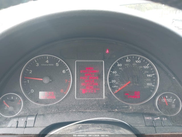 2008 Audi A4 3.2 მანქანა იყიდება აუქციონზე, vin: WAUDH78E38A082117, აუქციონის ნომერი: 46089521