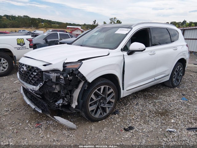 46089550 :رقم المزاد ، 5NMS54AL2NH376796 vin ، 2022 Hyundai Santa Fe Calligraphy مزاد بيع