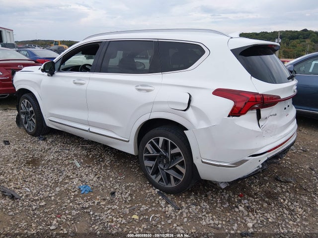 46089550 :رقم المزاد ، 5NMS54AL2NH376796 vin ، 2022 Hyundai Santa Fe Calligraphy مزاد بيع