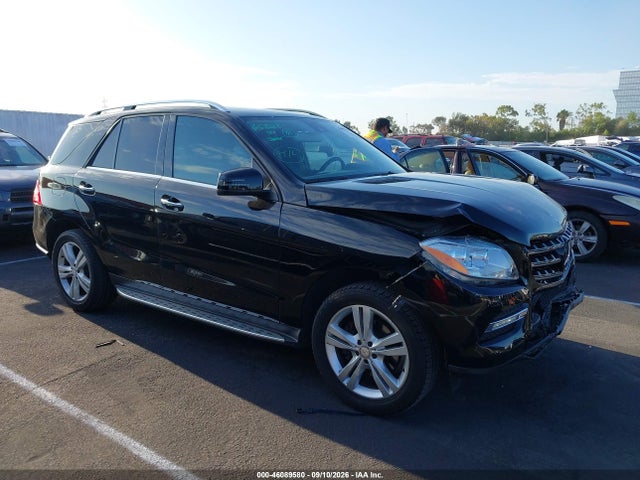 46089580 :رقم المزاد ، 4JGDA5JB5FA538140 vin ، 2015 Mercedes-benz Ml 350 مزاد بيع