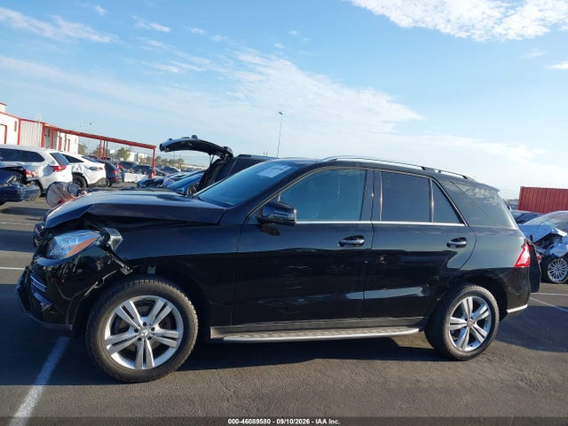 46089580 :رقم المزاد ، 4JGDA5JB5FA538140 vin ، 2015 Mercedes-benz Ml 350 مزاد بيع