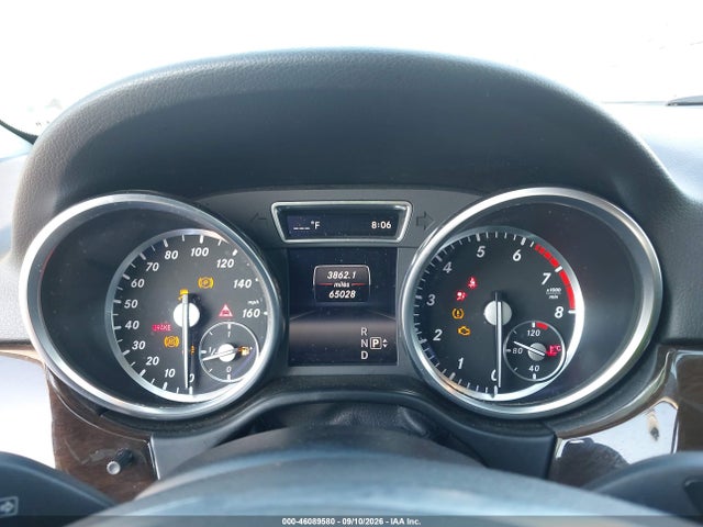 46089580 :رقم المزاد ، 4JGDA5JB5FA538140 vin ، 2015 Mercedes-benz Ml 350 مزاد بيع