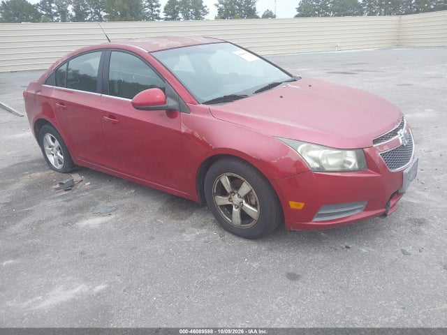 2012 Chevrolet Cruze 1lt მანქანა იყიდება აუქციონზე, vin: 1G1PF5SC5C7179836, აუქციონის ნომერი: 46089598