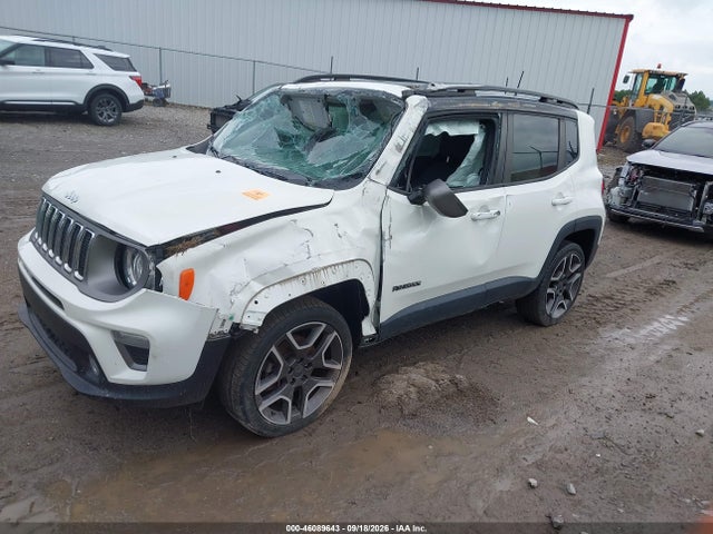 46089643 :رقم المزاد ، ZACNJBD1XKPJ91244 vin ، 2019 Jeep Renegade Limited 4x4 مزاد بيع