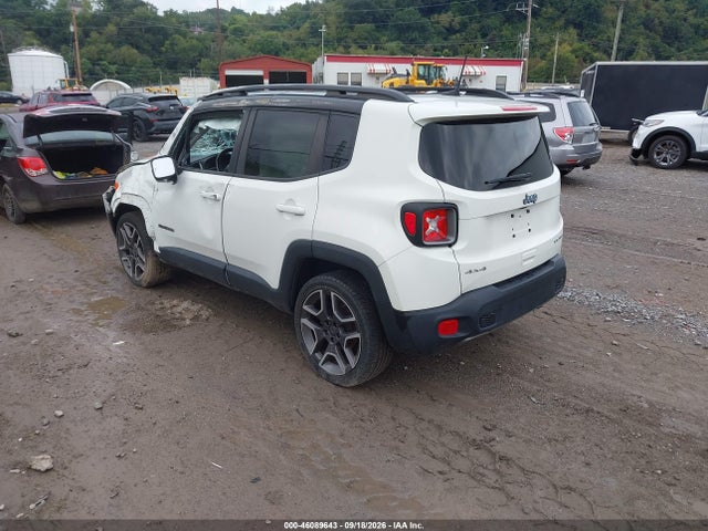 46089643 :رقم المزاد ، ZACNJBD1XKPJ91244 vin ، 2019 Jeep Renegade Limited 4x4 مزاد بيع