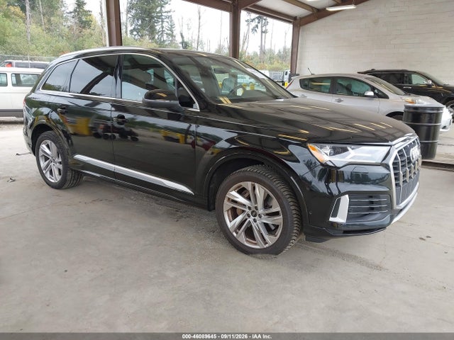 2021 Audi Q7 Premium 45 Tfsi Quattro Tiptronic მანქანა იყიდება აუქციონზე, vin: WA1AJAF74MD027187, აუქციონის ნომერი: 46089645