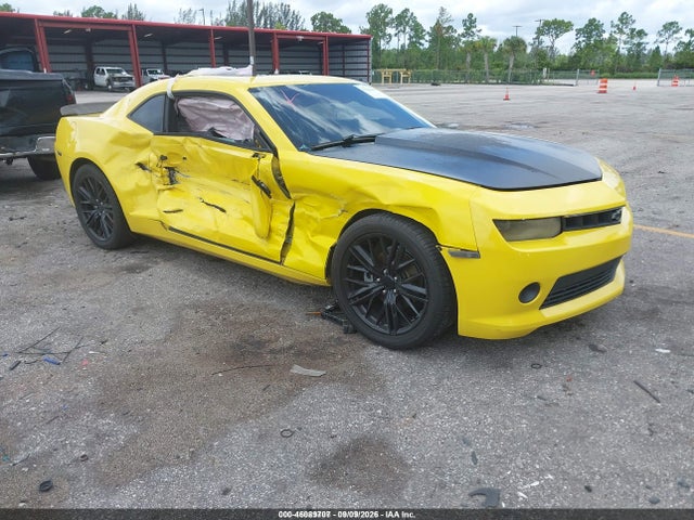 46089707 :رقم المزاد ، 2G1FF1E32F9173706 vin ، 2015 Chevrolet Camaro 2lt مزاد بيع