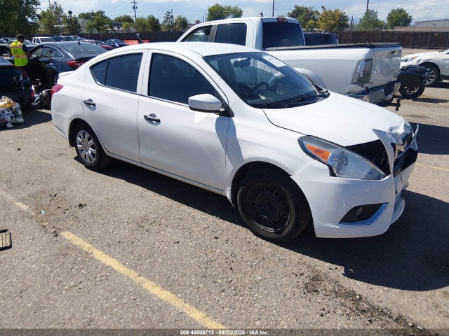 Auction sale of the 2019 Nissan Versa 1.6 S+, vin: 3N1CN7AP8KL875127, lot number: 46089713