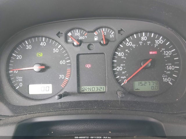 46089732 :رقم المزاد ، 9BWFK61J234020736 vin ، 2003 Volkswagen Golf Gl 2.0l مزاد بيع