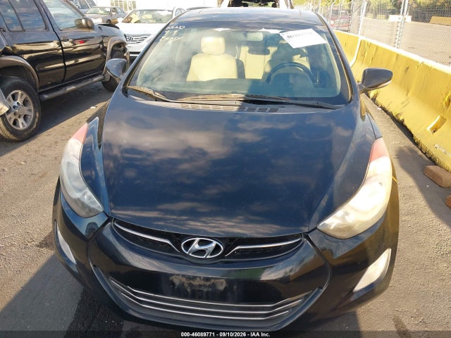 2013 Hyundai Elantra Limited მანქანა იყიდება აუქციონზე, vin: 5NPDH4AE9DH451030, აუქციონის ნომერი: 46089771