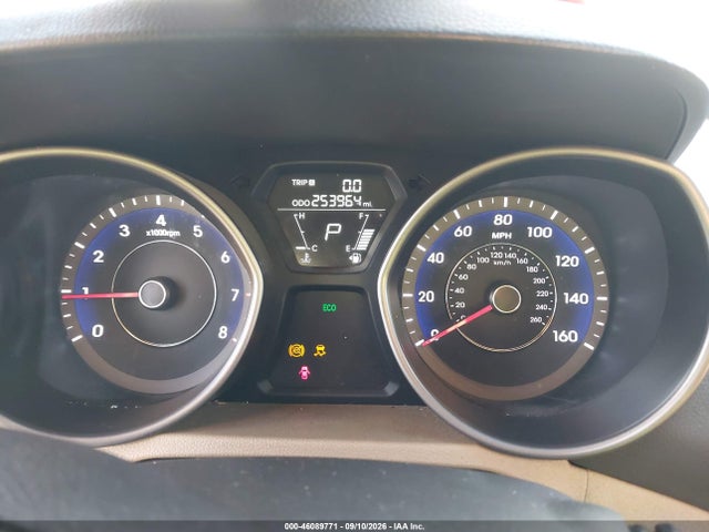 2013 Hyundai Elantra Limited მანქანა იყიდება აუქციონზე, vin: 5NPDH4AE9DH451030, აუქციონის ნომერი: 46089771