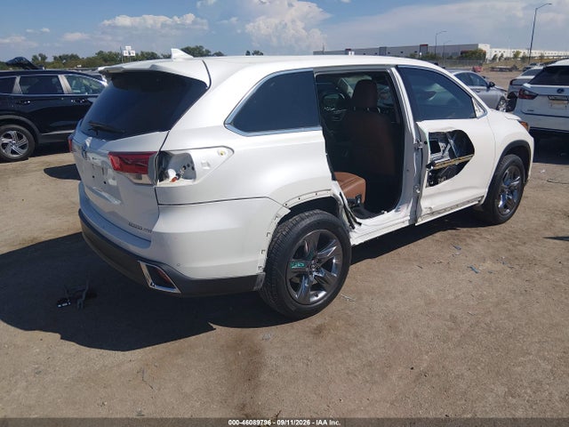 Продаж на аукціоні авто 2019 Toyota Highlander Limited Platinum, vin: 5TDDZRFH5KS714540, номер лоту: 46089796