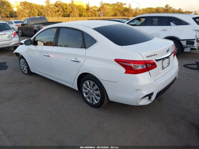 2016 Nissan Sentra S მანქანა იყიდება აუქციონზე, vin: 3N1AB7APXGY280869, აუქციონის ნომერი: 46089844