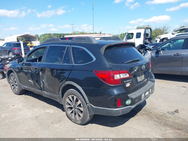 2015 Subaru Outback 2.5i Limited მანქანა იყიდება აუქციონზე, vin: 4S4BSBJC5F3353604, აუქციონის ნომერი: 46089846