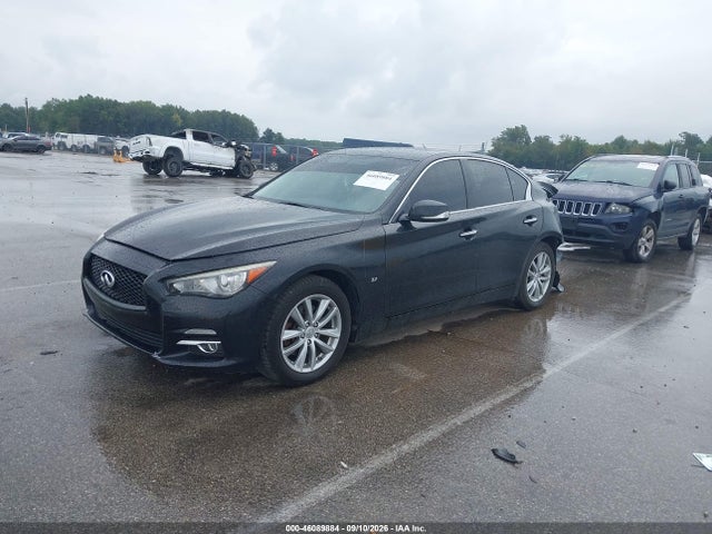 2015 Infiniti Q50 Premium მანქანა იყიდება აუქციონზე, vin: JN1BV7AR2FM409265, აუქციონის ნომერი: 46089884