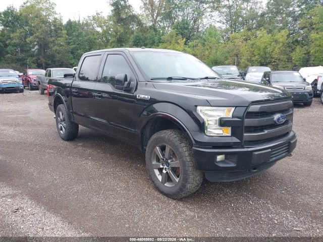 Aukcja sprzedaży 2016 Ford F-150 Lariat, vin: 1FTEW1EF4GFA98223, numer aukcji: 46089892