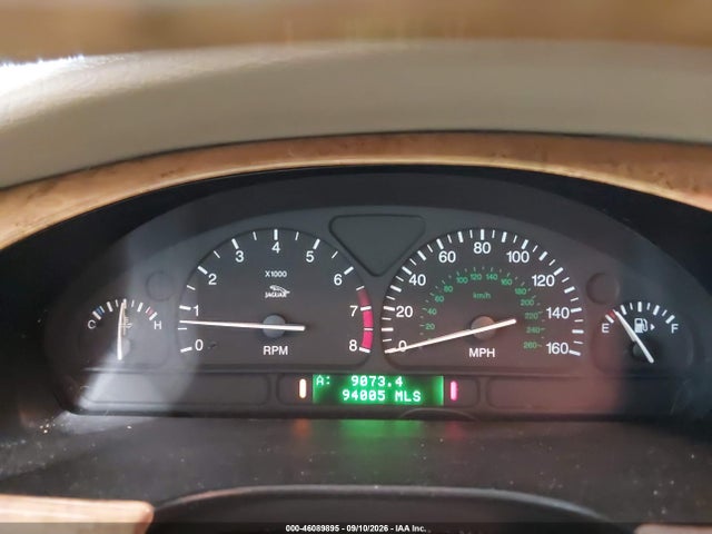 2000 Jaguar S-type 3.0l V6 მანქანა იყიდება აუქციონზე, vin: SAJDA01C6YFL45776, აუქციონის ნომერი: 46089895