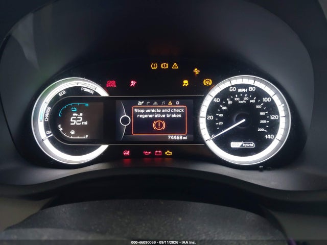 Aukcja sprzedaży 2019 Kia Niro Touring, vin: KNDCE3LC1K5222204, numer aukcji: 46090069